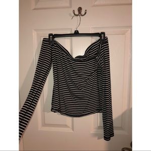 Off-the-Shoulder Shirt